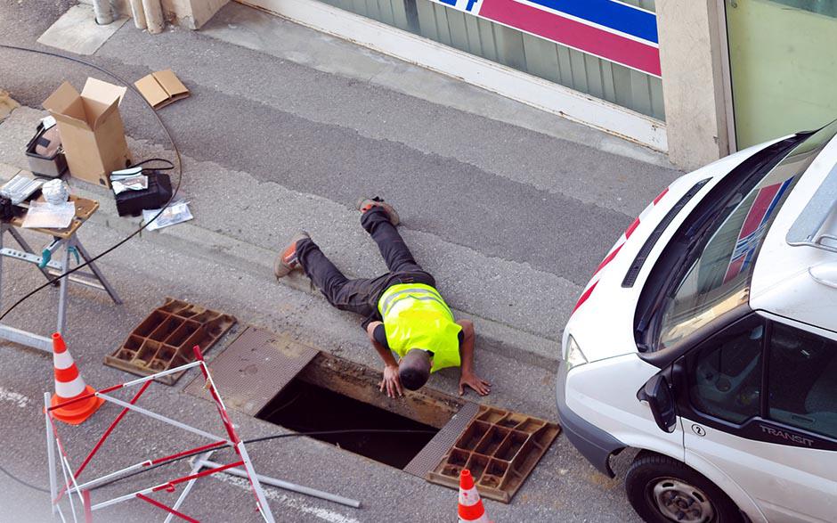 travaux assainissement Menucourt